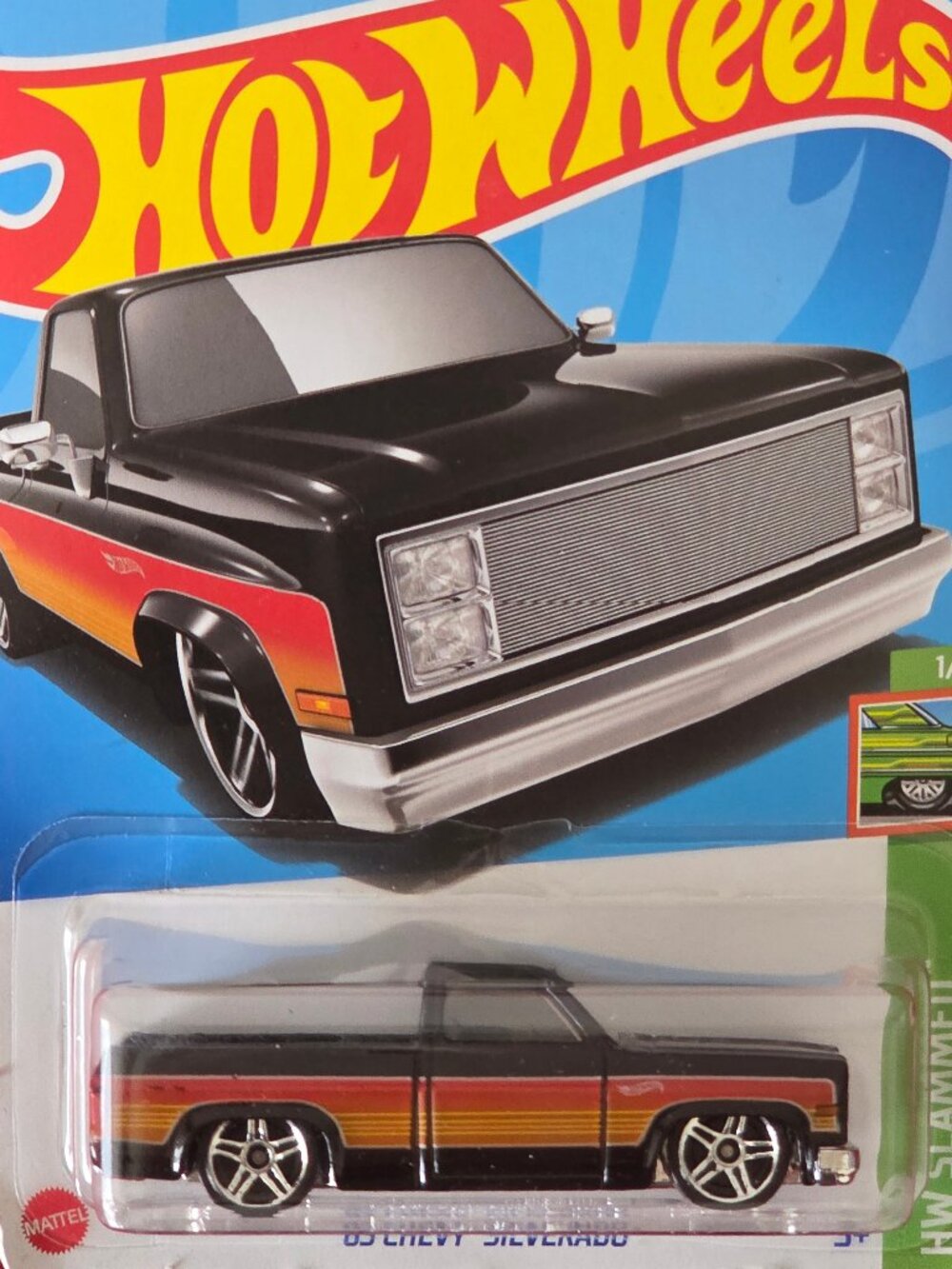 2021 HOT WHEELS, '83 CHEVY SILVERADO, #1, MINT IN THE PACKAGE!!!